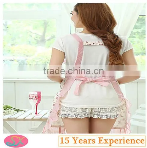 hot fashion printing cotton betty apron