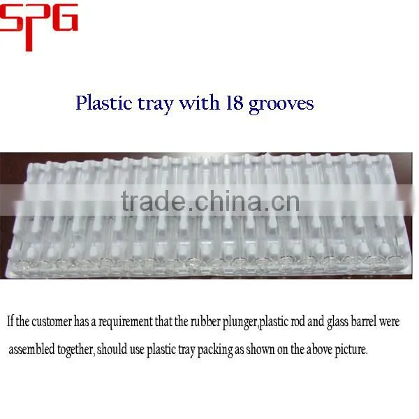 medical sterile disposable insulin syringe with plunger cap