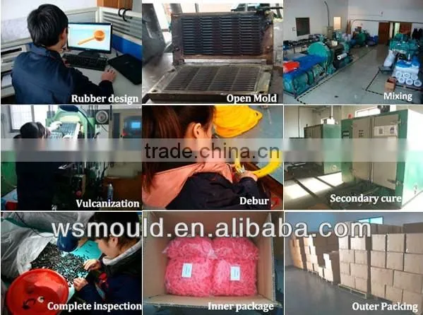 High quantity custom silicone rubber gasket