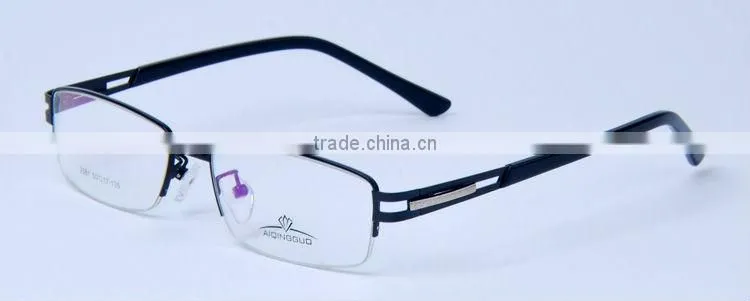high quality design eye glasses red metal eyeglasses frames 2581