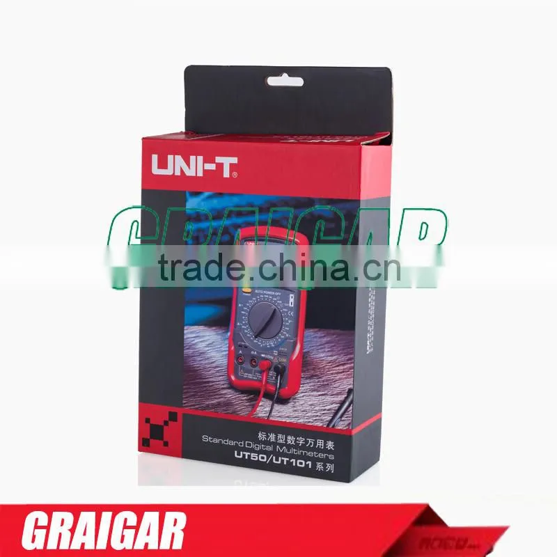 Standard Digital Multimeters UNI-T UT54 DC/AC Voltmeter Ammeter Ohmmeter Tester LCD Backlight Multimetro Ammeter Multitester