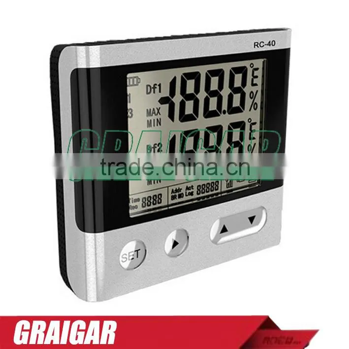 NEW RC-40 USB Temperature And Humidity Deluxe Type Data Logger Recorder