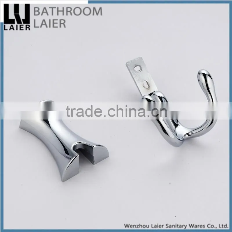 8135 hot sale zinc alloy new fashion bathroom fittings names chrome robe hook