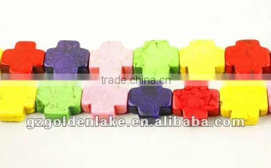 Gemstone Synthetic Turquoise Beads