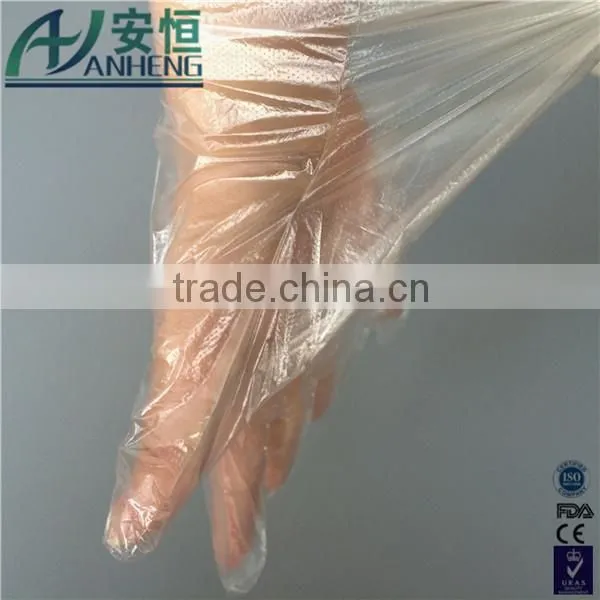 Cheap disposable PE gloves in 100% new material