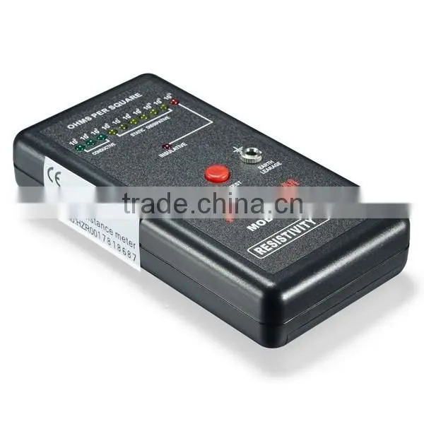 Factory price surface resistance of surface impedance tester electrostatic test meter
