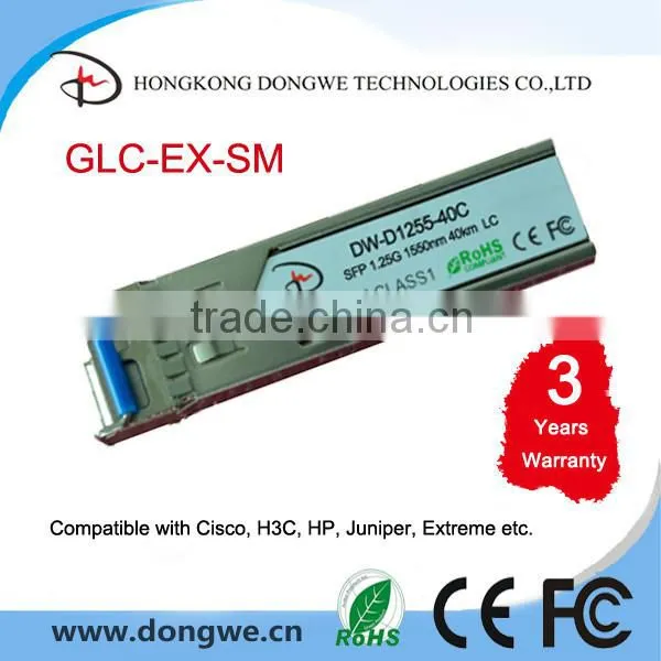 SFP Module, 155M, 1550nm, 150km, LC, Optic Module/Transceiver, Compatible with Cisco, HP, H3C etc