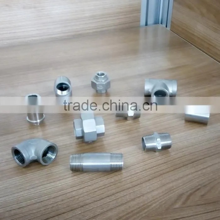 Hex Nipple 1/2" Male x 1/2" Male 304 Stainless Steel Threaded Pipe Fitting