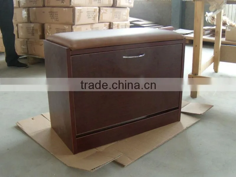 shoe rack with pu foam