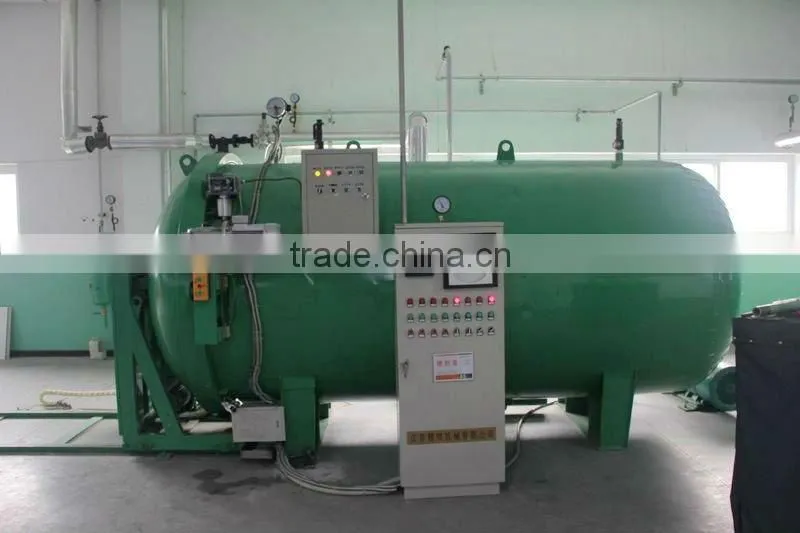Blended Yarn and Metallic yarn fixing and conditioning machine