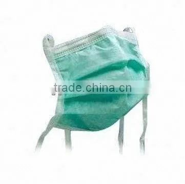 3-ply non-woven tie on face mask