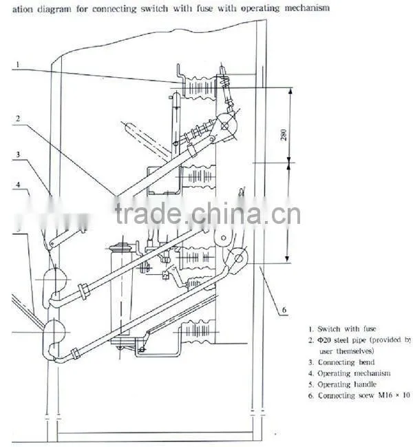 Indoor H.V. Load Break Switch ZFN16-12 Series