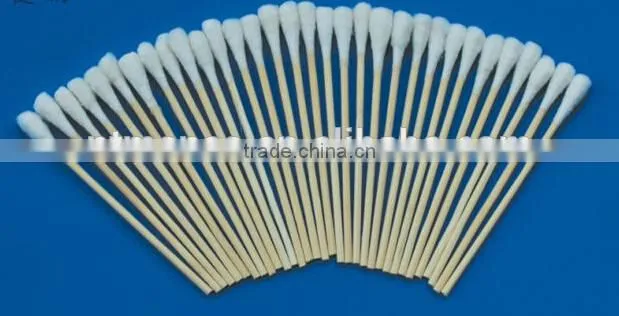 100pcs hot sale wooden stick cotton buds