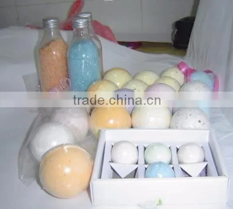 natural leaf handmade essencial oil soap set, bath salt spa gift set