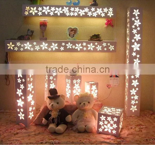 Beautifully Designed Mini Butterfly Shape Carved Display DIY LED Table Lamp