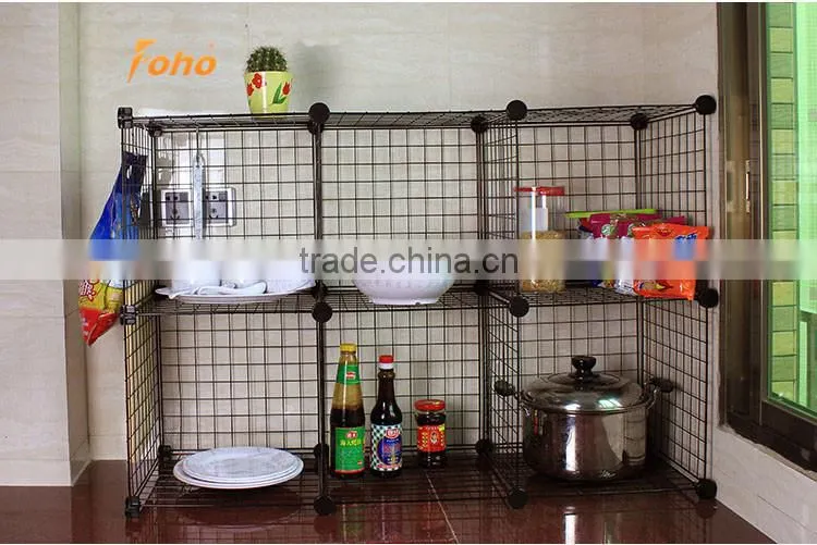 high quality wire storage rack can be made more style FH-0024W