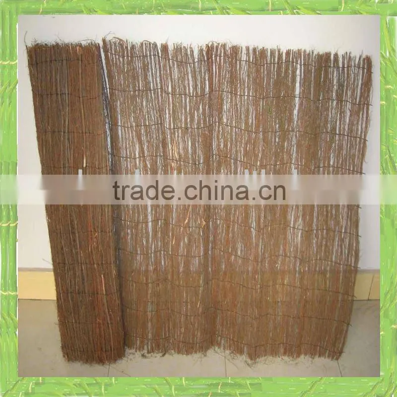 Bark fence