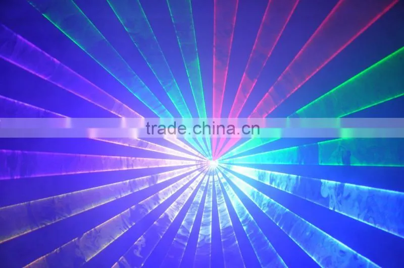 2.5W RGB 25kpss ILDA Animation laser light logo projector
