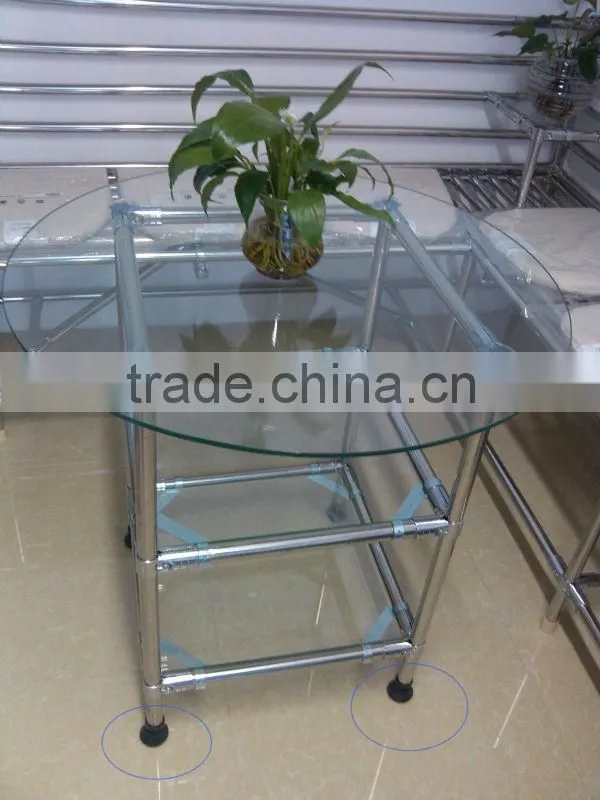 JY-1200A|Anti-static workshop workbench legs|Rubber pipe rack legs
