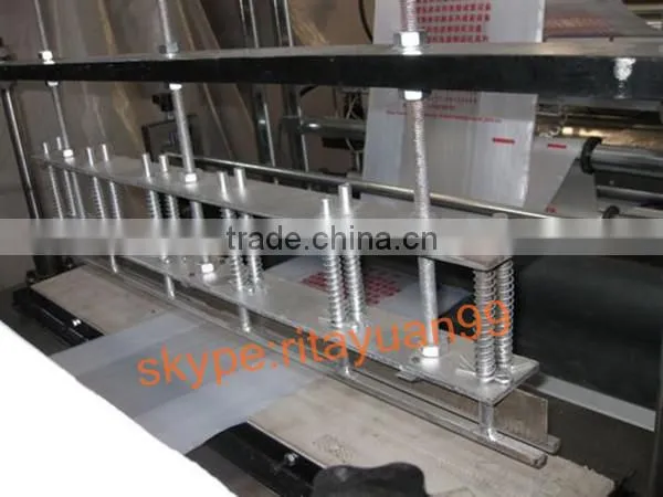 GBDR-600 Two Lines Servo Motor Control Roll Trash Bag Making Machine/ Garbage Bag Making Machine