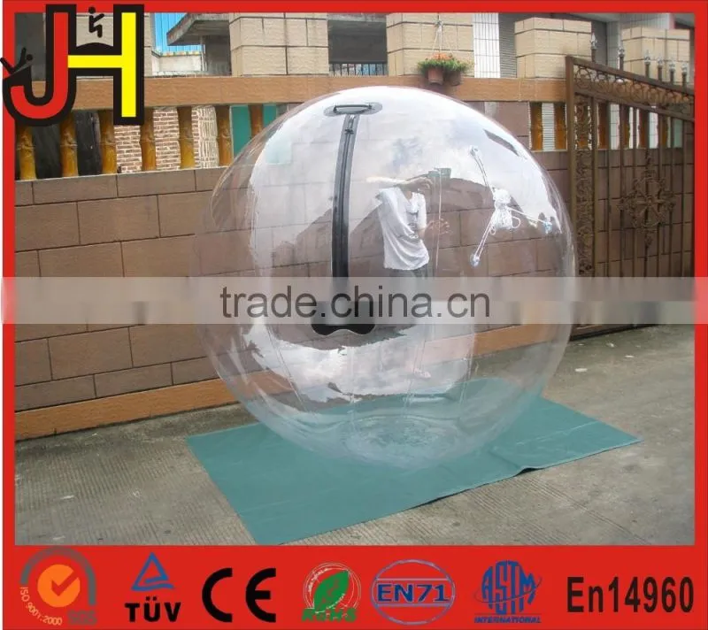 2 meter water plastic ball, inflatable walking ball on the water