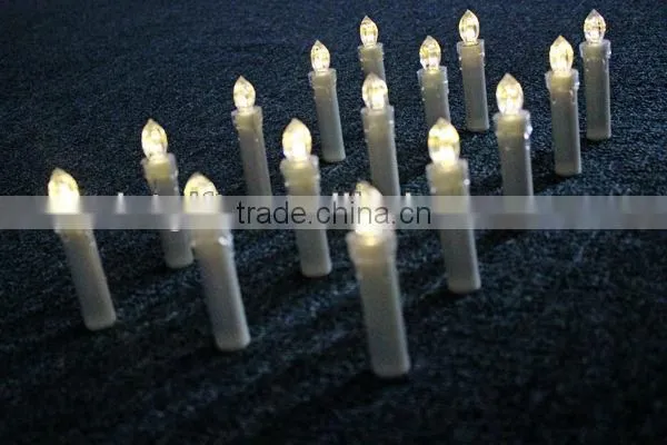 high quality battery remote control color changing led candle