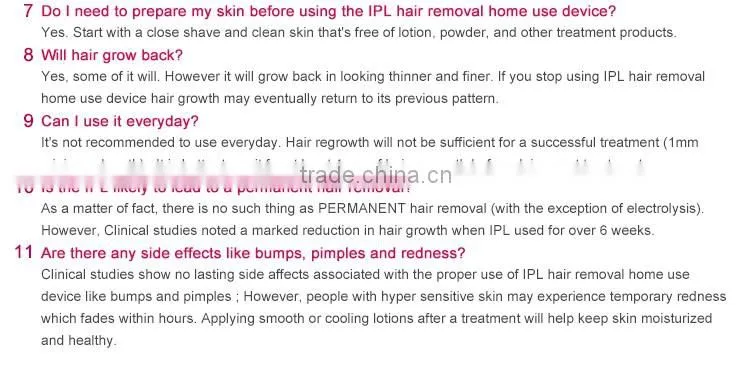 Mini laser hair removal machine permanent hair removal