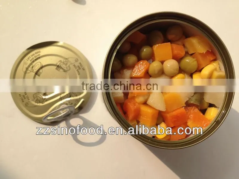 Canned Food Mixed Vegetable Tin Cans for Food Canning