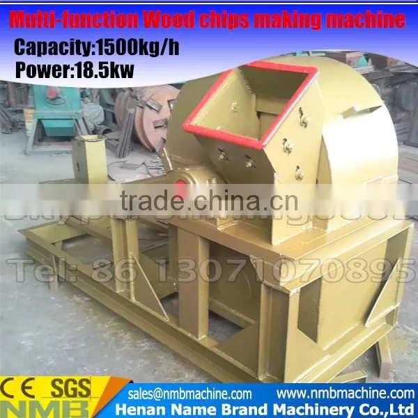 Super quality grinding/crushing wood chips/wood chipper to charcoal sawdust/power making machine