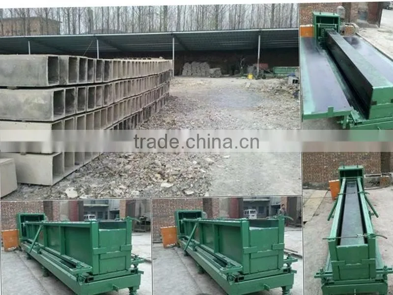 Flue machine producing cement flue/flue shaping machine