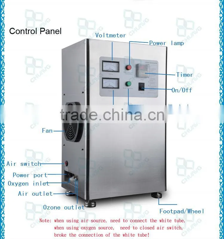 popular design cooling tower adjustable ozone generator