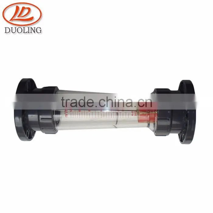plastic medical flow meter Rotameter with alarm limit switch