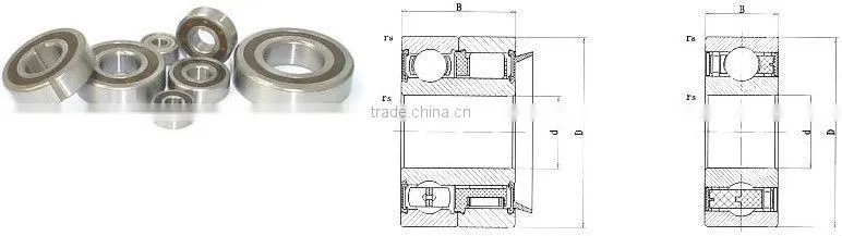 CSK20 one way needle bearings