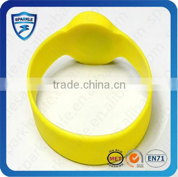 Printing f08 silicone rfid wristband for Event/club access control