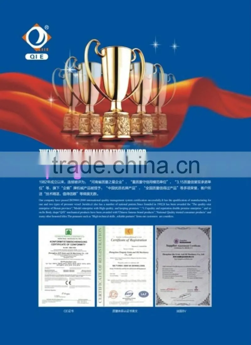 Oil deodorization equipments for crude oil refining plant oil deodorization equipments manufacturer with ISO,BV,CE
