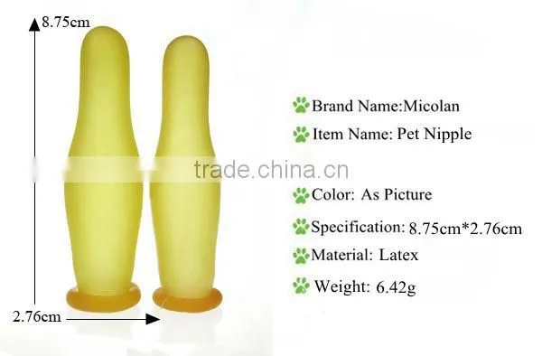 Rubber Latex Animal Teat for Lamb Durable Nipple