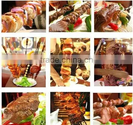 rozen doner kebab meat skewering machine