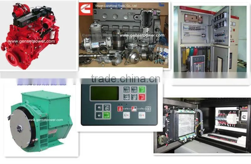 Water Cooled Diesel Engine Self Generator with CE and ISO