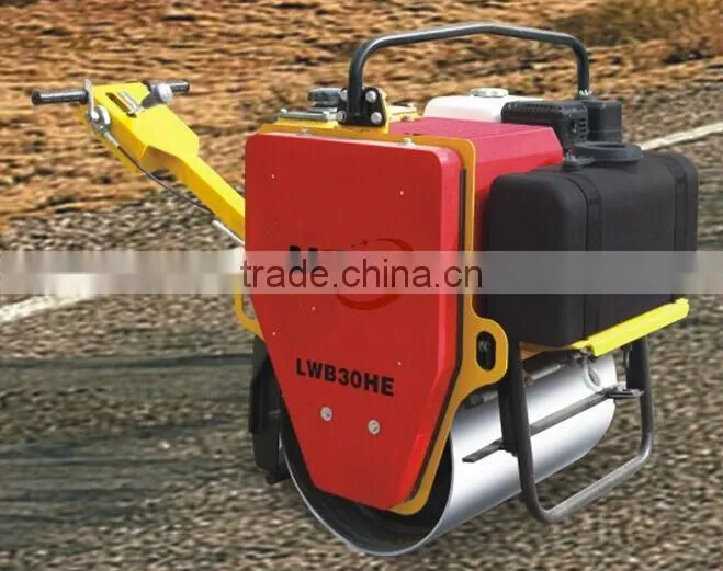 300kg Walk-behind vibratory rollers are small-size vibratory Road Roller Mini Vibratory Roller Light Compaction Equipment
