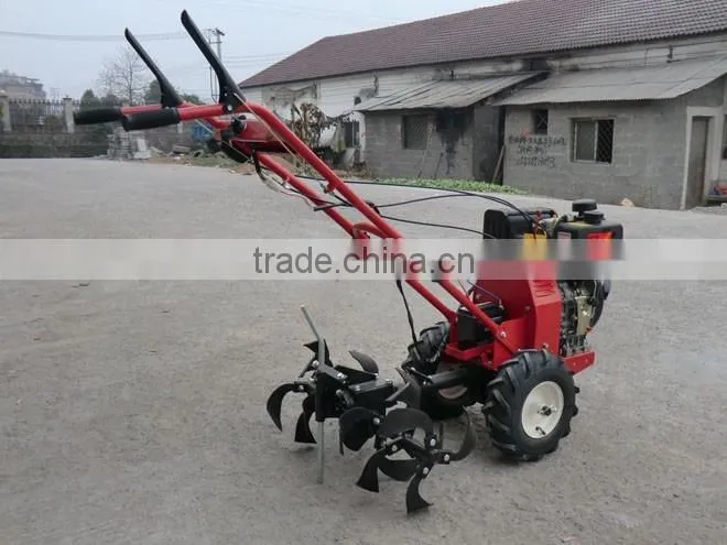 cultivator machine match with diesel engine 178F recoil start
