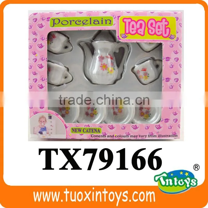 custom antique tea set