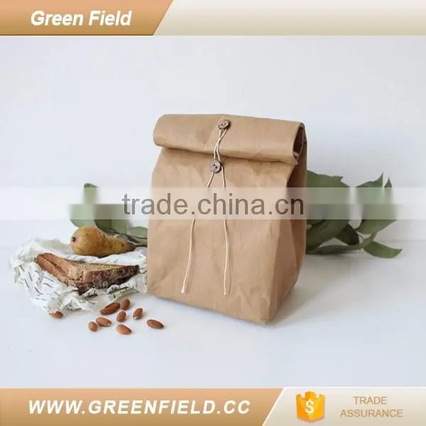 eco-friendly lunch box washable kraft paper food storage organizer 2017