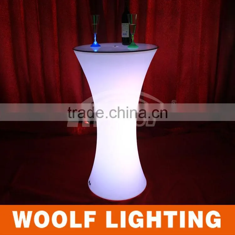 Movable Plastic Outdoor Party Events Used Furniture LED Light
