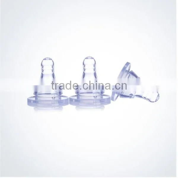 ECO-FRIENDLY silicone nipple for baby feeding