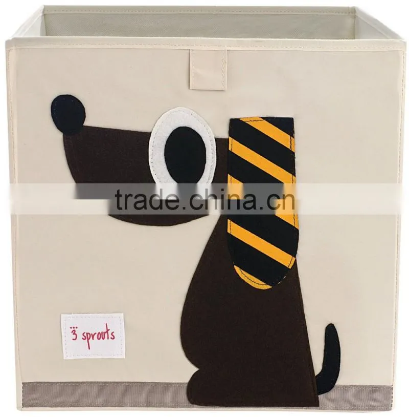 Store More Non-woven Storage Bin, Kids Collapsible Fabric Storage Box, Toy Foldable Storage Box