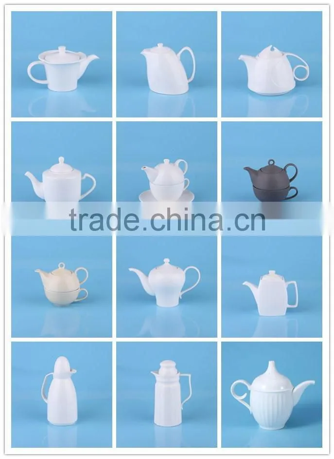 TP08103-1 Good quality ceramic restaurant chinese kettle tea pots teapot