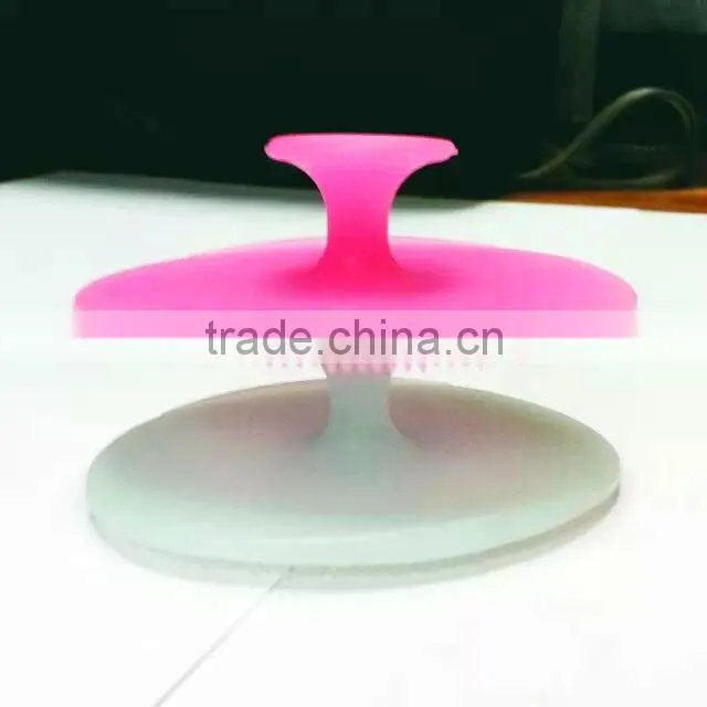 Soft & smooth mini silicone face cleaning brush