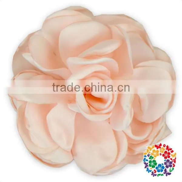 handmade posh big fabric flowers for dresses,hair headband