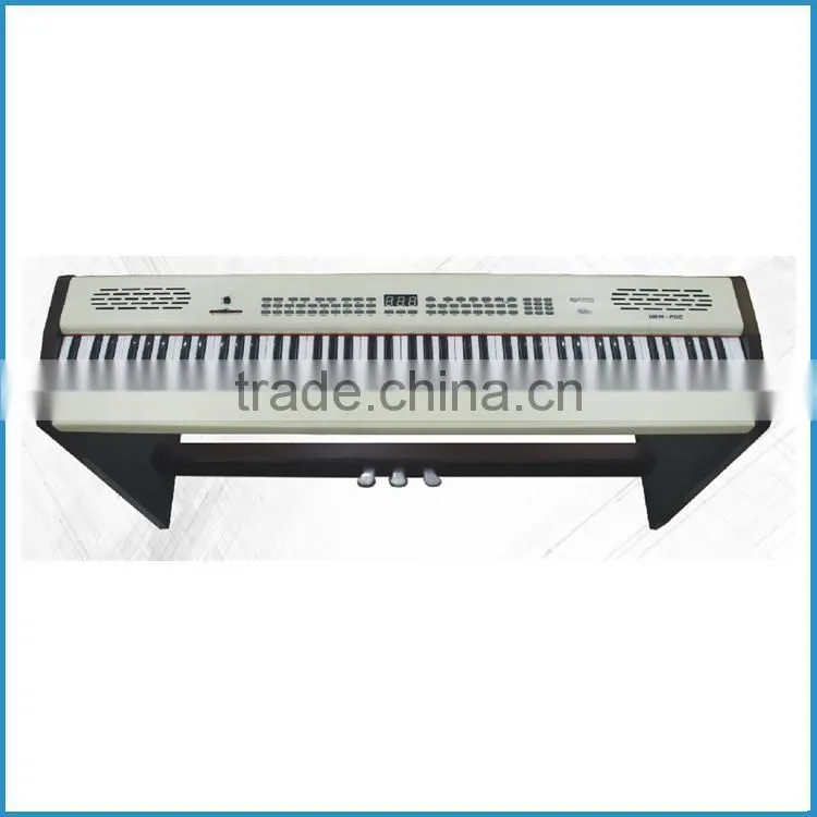 New design 88 key hammer action keyboard electric piano, digital piano with MP3 function, USB digital teaching piano