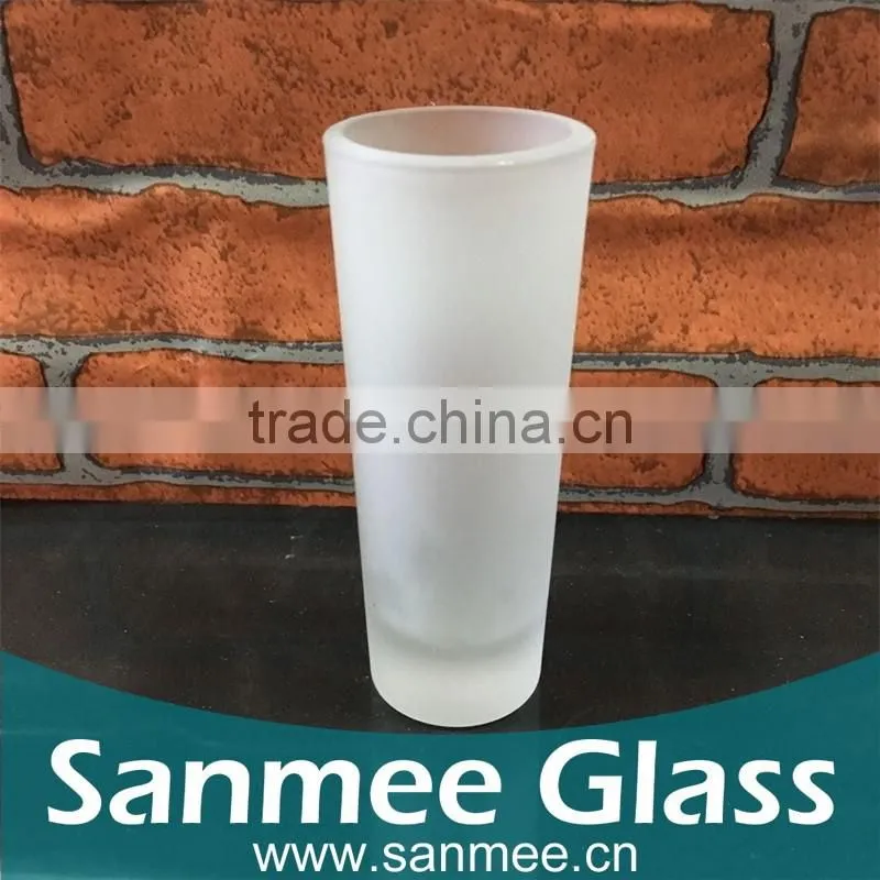 Mini Wine Souvenir Frosted Shot Glass for wholesale